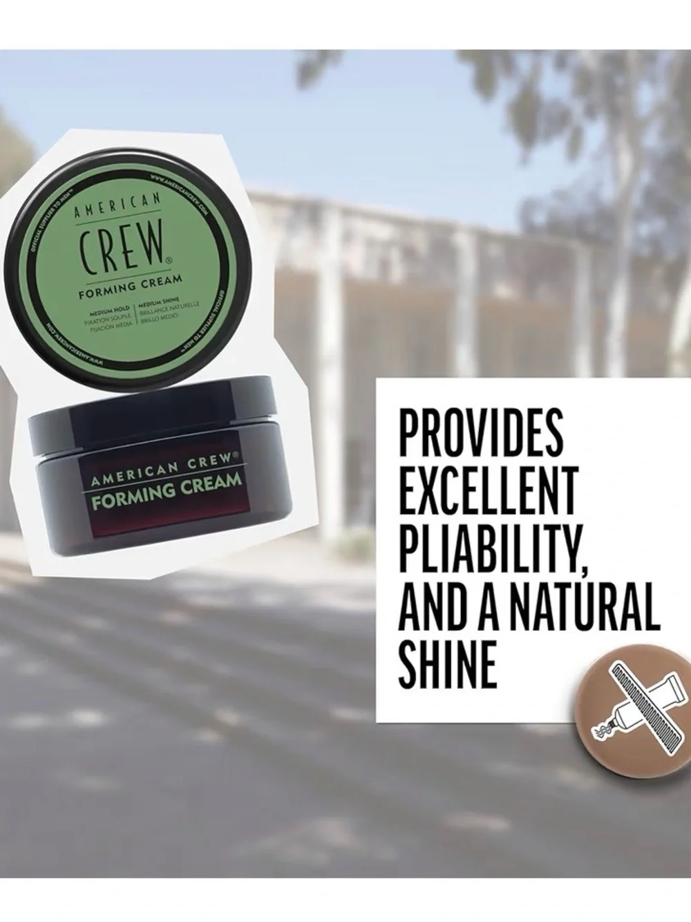 AMERICAN CREW FOAMING CREAM SIMILAR TO GEL